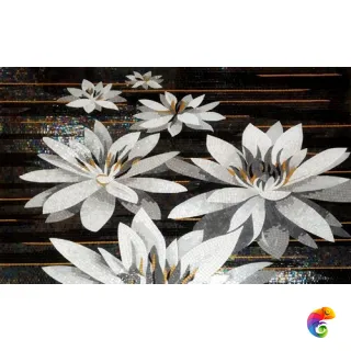 IRIDA панно художественное КУВШИНКИ (00-00132003) 212x182.5