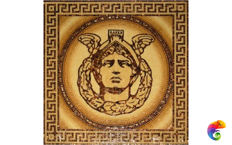 IRIDA панно художественное ГЕРМЕС 00-00167548  Irida Art irida Стеклянная мозаика