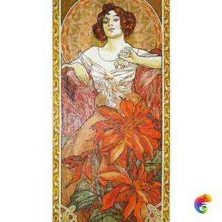 IRIDA панно художественное ДЕВУШКА С КУЛОНОМ (00-00167557)