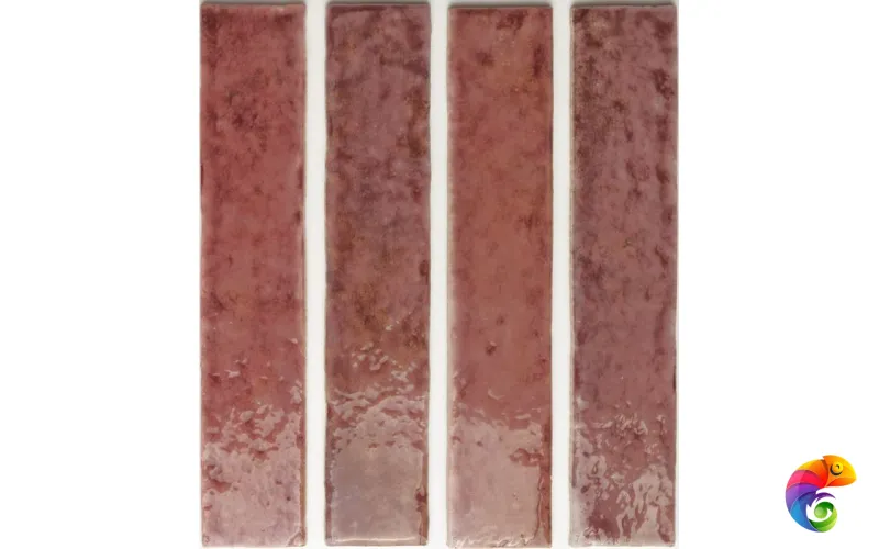 POTTERS WINE (133175) 25x5 Глазурованная керамическая плитка