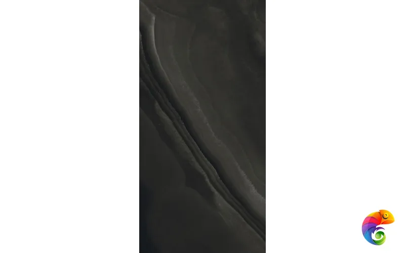 ECCENTRIC LUXE SMOKY BLACK GLO60x120 RET (779256) 120x60 Неглазурованный керамогранит