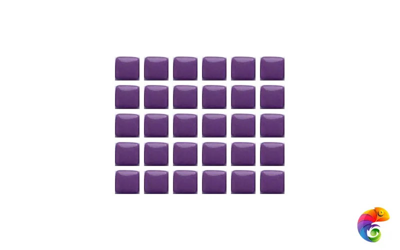 12.111C на сетке (12.111C_s) 32.2x32.2 Стеклянная мозаика