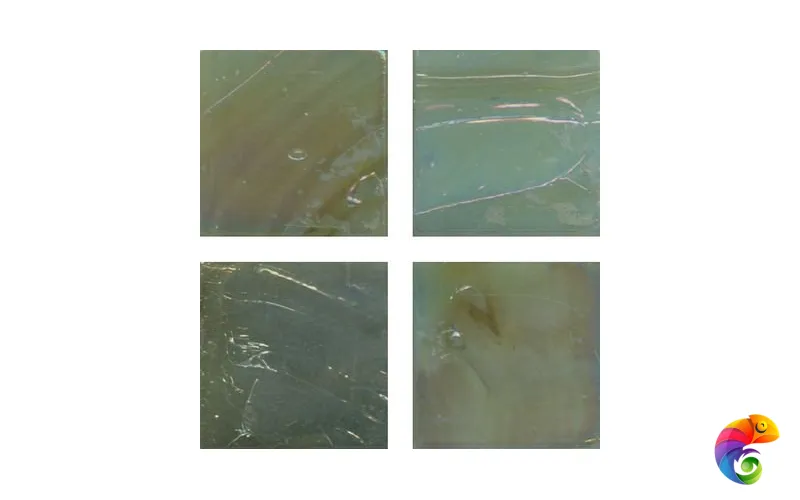 IRIDA 15.R105(2), стеклянная мозаика 15.R105(2) 32.7x32.7 Irida Fleur Стеклянная мозаика