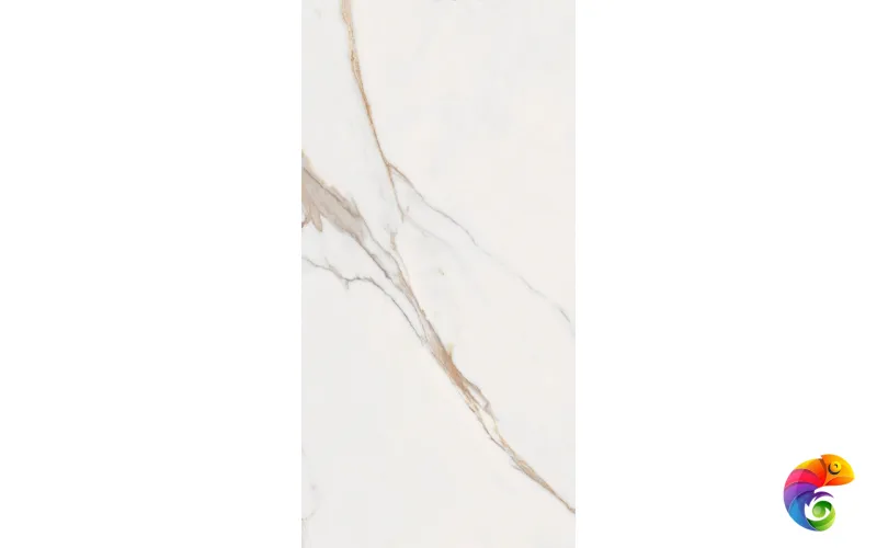 Elements Lux Calacatta Gold 60X120 NAT  28A2 120x60 Keope Ceramiche Elements lux Неглазурованный керамогранит