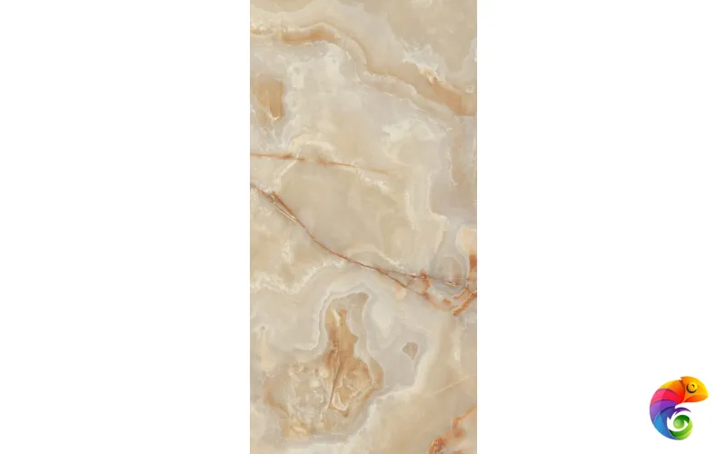 ONYX&MORE GOLDEN ONYX GLOS 60X120 RET (765467) 120x60 Неглазурованный керамогранит