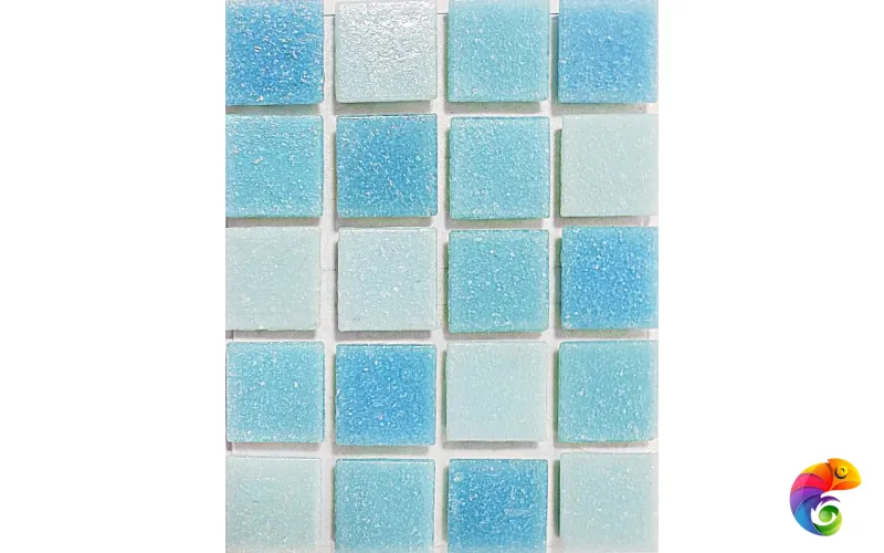 SKYBLUE NEW,стеклянная мозаика (SKYBLUENEW) 32.7x32.7 Стеклянная мозаика