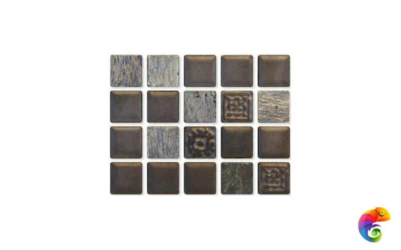 SPARTA 15,  мозаика стекло/камень/керамика (SPARTA 15) 30x30 Натуральный камень