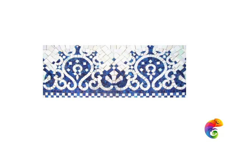 IRIDA панно художественное ОРНАМЕНТ 00-00167538  Irida Art irida Стеклянная мозаика