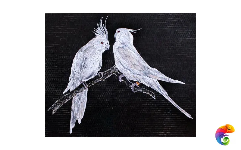 IRIDA панно художественное КОРЕЛЛЫ 00-00167542  Irida Art irida Стеклянная мозаика