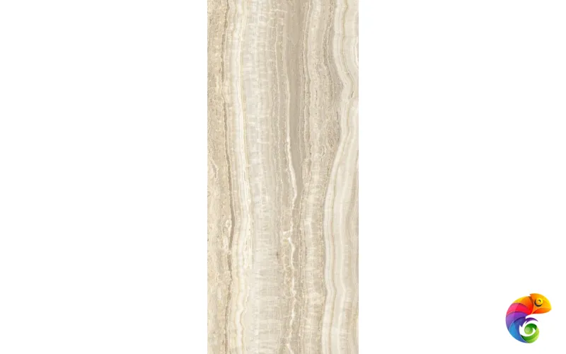 ECCENTRIC LUXE ALMOND GLOSSY 6MM 120X280R 778822 280x120 Rex Eccentric luxe Неглазурованный керамогранит