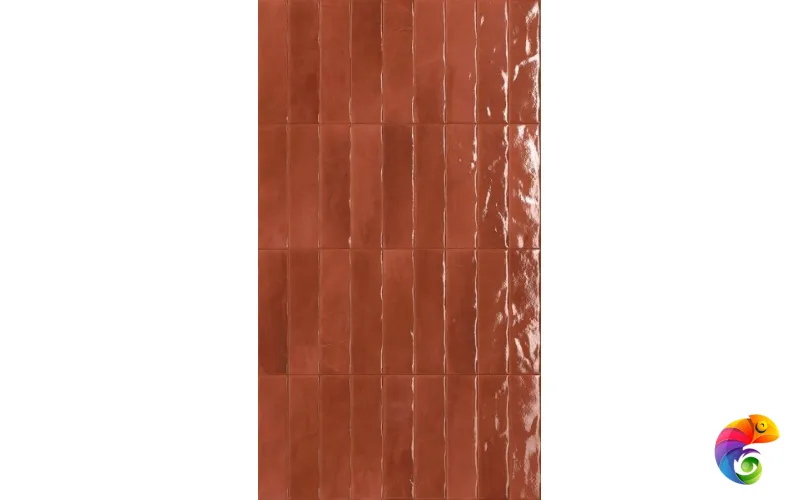 GLIM 6X24 ROSSO CUORE BRILLANTE (fRMW) 24x6 Керамогранит