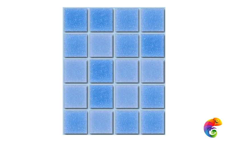 SKY BLUE, стеклянная мозаика SKYBLUE 32.7x32.7 Irida Breeze Стеклянная мозаика