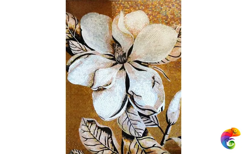 IRIDA панно художественное МАГНОЛИЯ 00-00132010 280x156 Irida Art irida Стеклянная мозаика