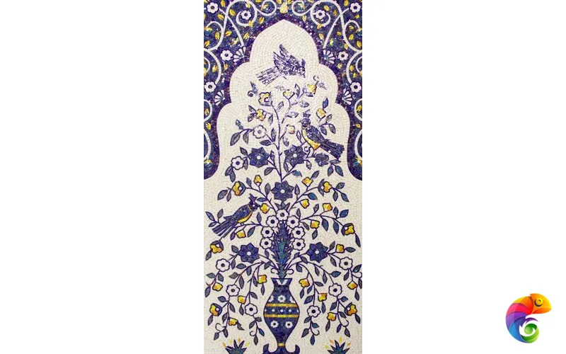 IRIDA панно художественное ПАННО В ХАММАМ 00-00167539  Irida Art irida Стеклянная мозаика