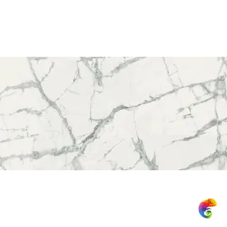 CHARME DELUXE Invisible White Cer Ret 60x120/Ш.Д. Инвизибл Уайт Пат Рет 60x120 (610015000496) (610015000496) 120x60