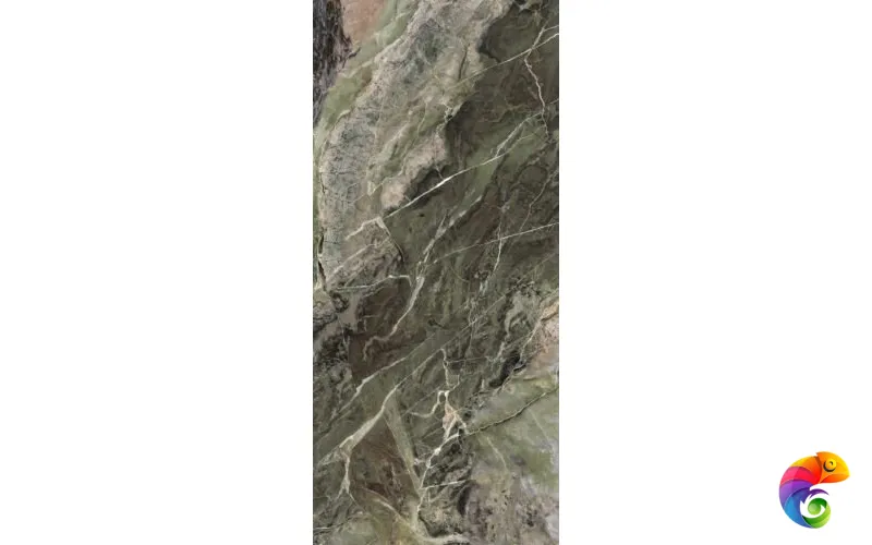 HERITAGE EMERALD GLOSSY 6MM 120X280 R (774700) 280x120 Неглазурованный керамогранит