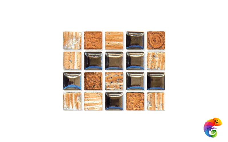 ATTICA 15, мозаика стекло/камень/керамика (ATTICA 15) 30x30 Натуральный камень