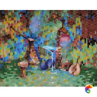 IRIDA панно художественное НАТЮРМОРТ ЗЕЛЕНЫЙ (00-00167558)