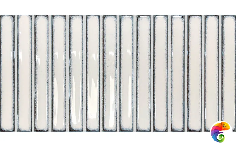 OSAKA BARS WHITE 133478 25x12.5 DNA TILES Osaka Глазурованная керамическая плитка