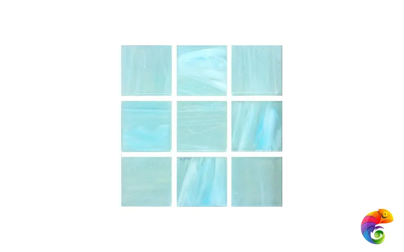 20.AQ16(1), стеклянная мозаика (20.AQ16(1)) 32.7x32.7 Стеклянная мозаика