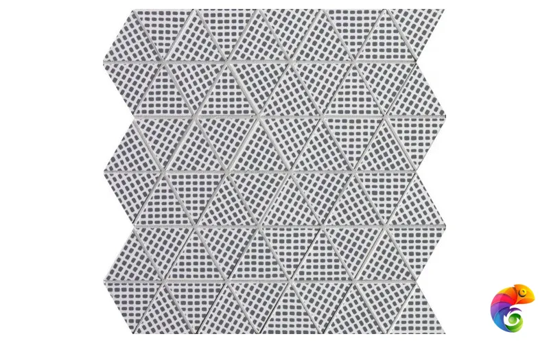 PAT DECO BLUE TRIANGOLO MOSAICO fOEH 30.5x30.5 FAP CERAMICHE PAT Глазурованная керамическая плитка