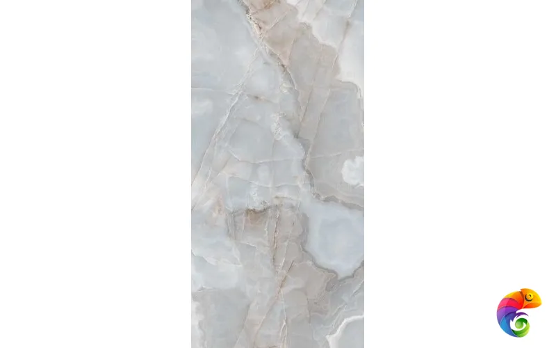 REVES DE REX BLEU GLOSSY 6MM 120X280 R 769923 280x120 Rex Reves de rex Глазурованный керамогранит