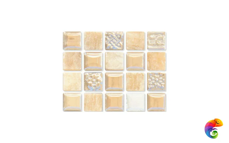 PARTHENON 15,  мозаика стекло/камень/керамика (PARTHENON 15) 30x30 Натуральный камень