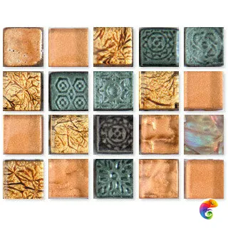 PETERHOF 15, мозаика стекло/камень/керамика (PETERHOF 15) 30x30