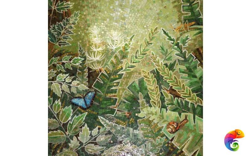 IRIDA панно художественное ЛЕСНАЯ СКАЗКА 00-00167540  Irida Art irida Стеклянная мозаика