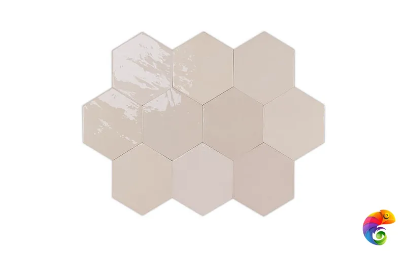 Zellige Hexa Nude (122080) 12.4x10.8 Глазурованная керамическая плитка