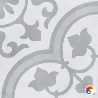 CUBAN SILVER ORNATE/22,3 (23288) 22,3x22,3 Керамогранит - Harmony Rus