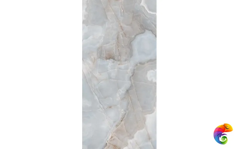 REVES DE REX BLEU GLOSSY 6MM 160X320 R (769940) 320x160 Глазурованный керамогранит