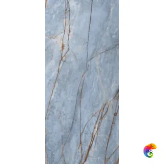 HERITAGE AZURE GLOSSY 6MM 120X280 R (774694) 280x120