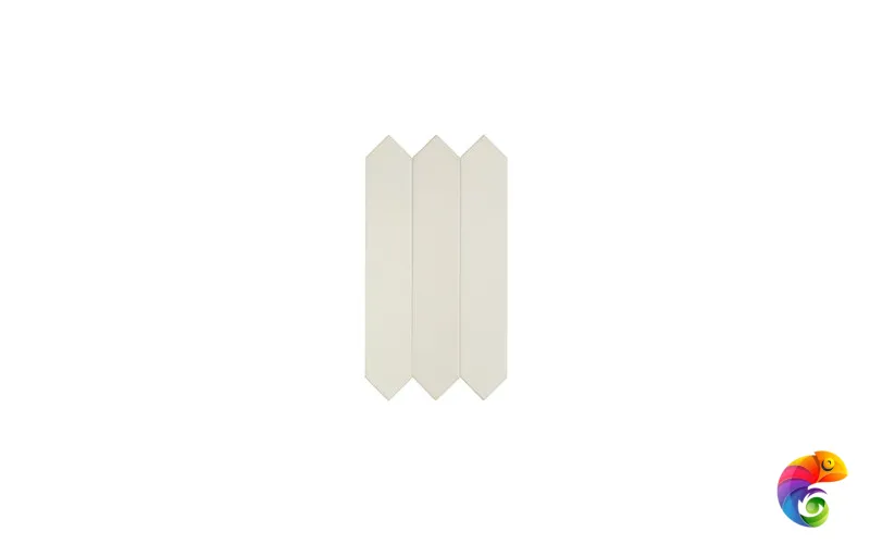 CANDY CRAYON WHITE (128396) 24.3x4.3 Глазурованная керамическая плитка