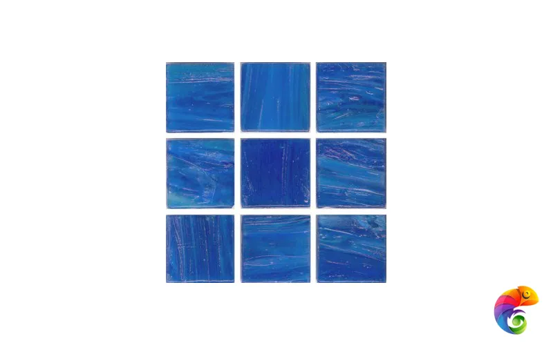 20.AQ19(2), стеклянная мозаика (20.AQ19(2)) 32.7x32.7 Стеклянная мозаика