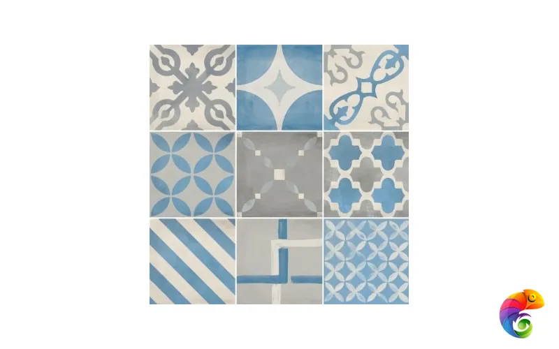 Venti Boost Blue Mix 20x20 A3OQ_sklad 20x20 Atlas Concorde VENTI BOOST Глазурованный керамогранит