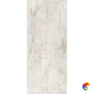 ONYX&MORE WHITE ONYX GLO 6MM 120X280 R (766028) 280x120