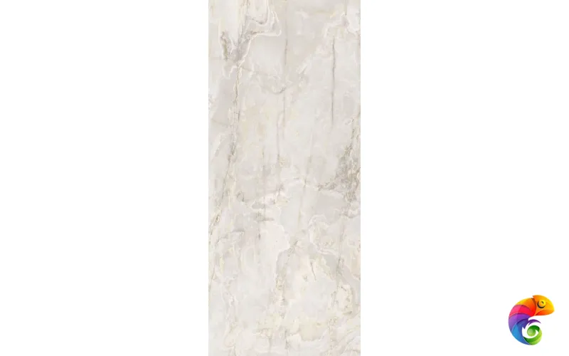 ONYX&MORE WHITE ONYX GLO 6MM 120X280 R (766028) 280x120 Неглазурованный керамогранит