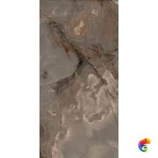 REVES DE REX CHOCO GLOSSY 6MM 160X320 R (769941) 320x160