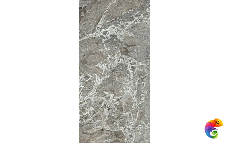 AUTHENTIC LUXE MARBLE AUBISQUE GLOSSY 60X120 6MM (781140) 120x60 Неглазурованный керамогранит