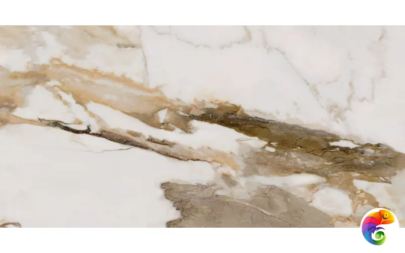 9CENTO Alba Oro 60X120 Lappato  (F9D5) 120x60 Глазурованный керамогранит