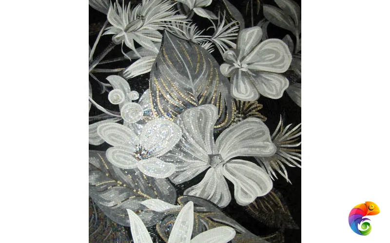 IRIDA панно художественное БУКЕТ 00-00132005 185x150 Irida Art irida Стеклянная мозаика