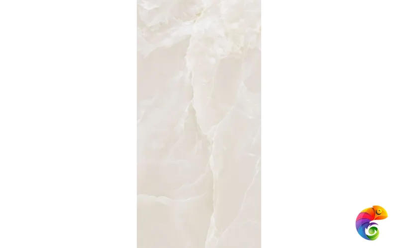 ECCENTRIC LUXE CLOUDY WHITE GLOSSY 60x120RT (779257) 120x60 Неглазурованный керамогранит