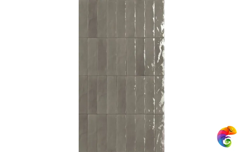 GLIM 6X24 GRIGIO FUMO BRILLANTE fRMS 24x6 Fap Ceramiche Glim Керамогранит