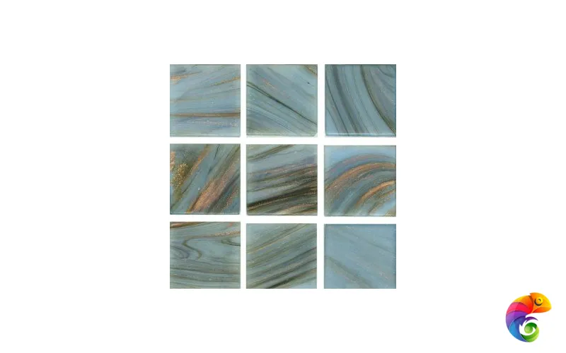 IRIDA  20.58(5), стеклянная мозаика (I20.58(5)) 32.7x32.7 Стеклянная мозаика