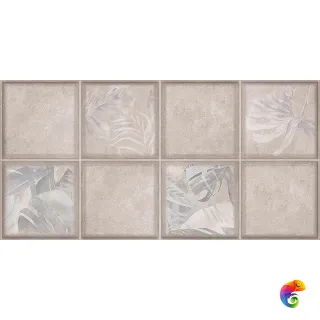 Плитка 31.5*63 MAIOLICA COLLAGE CREMA