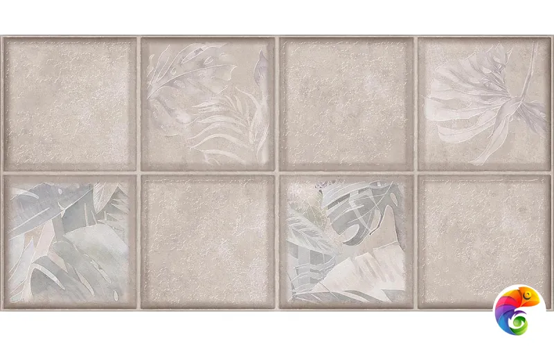 Плитка 31.5*63 MAIOLICA COLLAGE CREMA