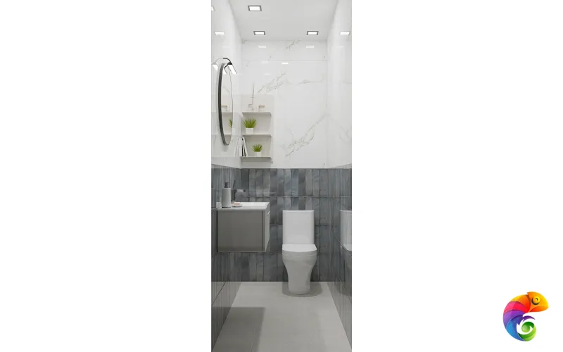 Плитка 31,5*63 BRICKS AZUL  52,47кв.м 1с