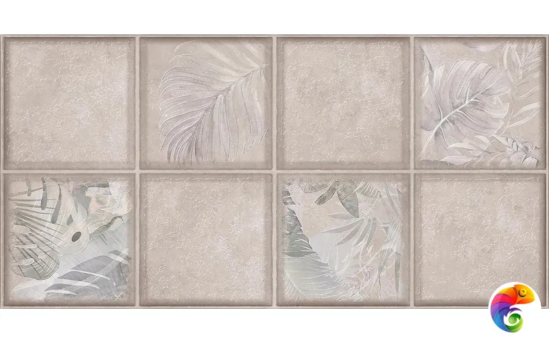 Плитка 31.5*63 MAIOLICA COLLAGE CREMA