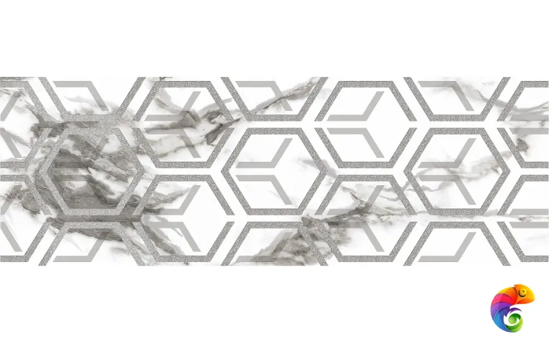 Декор 24,2*70 ROYAL ORION BIANCO